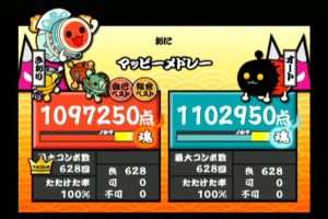 マッピーメドレーのPS2全良リザルト