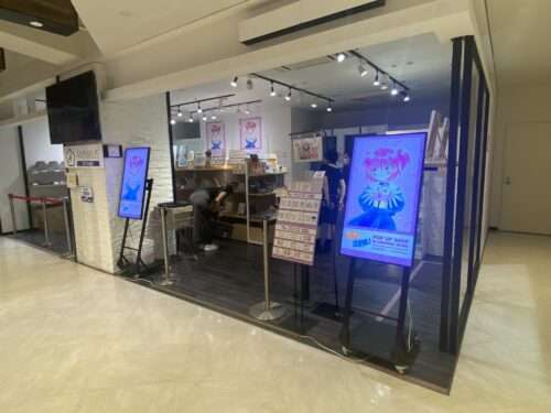 きんぎょ注意報の渋谷ポップアップショップの外見