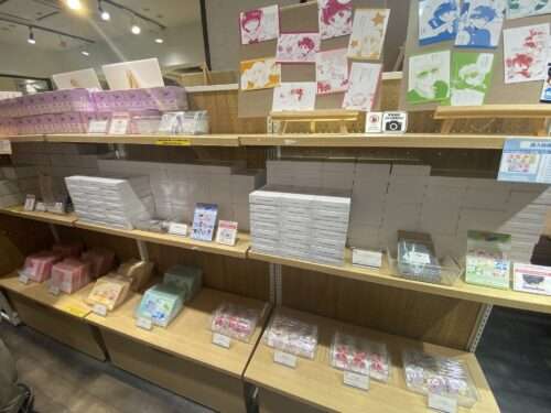 きんぎょ注意報の渋谷ポップアップショップの内観その2